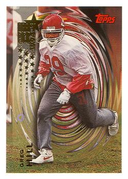 Greg Hill Kansas City Chiefs 1994 Topps NFL Rookie Card - Draft Pick #216